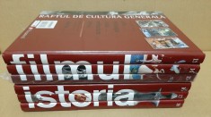 6 vol. din colectia &quot;Raftul de cultura generala&quot; (Ed.Litera) - filmul, istoria