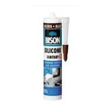 Cumpara ieftin BISON Silicon Sanitar maro 280ml