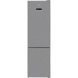 Combina frigorifica Arctic AK60406E40NFMT, 362 l, NoFrost, Display, Air Flow, Clasa E, H 202 cm, Argintiu