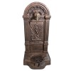 Chiuveta Gradina Fonta Bronz Antic Strend Pro 35x30.5x76 cm Chiuveta Decorativa Exterior Masiva Chiuveta Curte Design Rustic