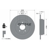Textar Disc frana PRO
