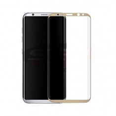 Geam protectie display sticla 3d samsung galaxy s8 plus gold foto