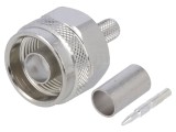 Conector: N mufă tată drept 50&Omega; - Conector N mufă tată drept 50&Omega;