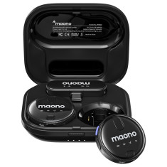 Lavaliera wireless dubla Maono WM620, Double Noise Cancellation, Sistem cu mufa Usb C