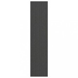 VidaXL Covoraș Dună Neagră și Gri 115x500 cm