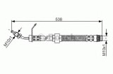 Conducta / cablu frana OPEL MOVANO autobasculanta (H9) (1999 - 2010) BOSCH 1 987 481 151