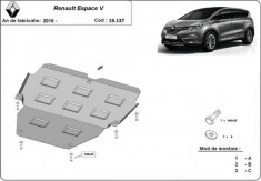 Scut motor metalic Renault Espace V 2015-prezent foto