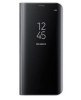 Husa Clearview Tip Carte Neagra Samsung Galaxy S8 Plus, Protectie Completa, Termoplastic