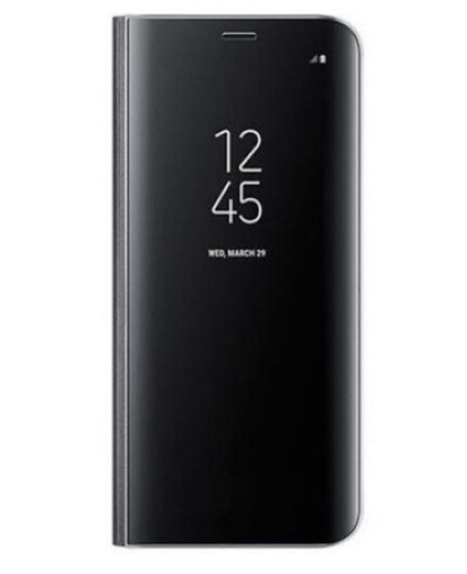 Husa de protectie tip Clearview pentru Samsung S8 Plus, Negru