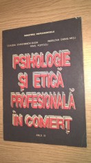 Psihologie si etica profesionala in comert - Pavel Popescu (coord.), (EDP, 1993)
