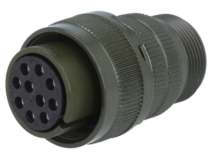 Conector Circular Aluminiu 18mm