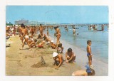 RF46 -Carte Postala- Mamaia, la plaja, circulata 1981