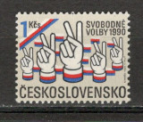 Cehoslovacia.1990 Alegeri libere XC.602