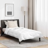 Set de pilote de iarnă cu pernă 2 pcs Alb 140 x 200 cm Microfibră