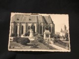 carte postala circulata - Cluj / Statuia Lupoaicei anii 30