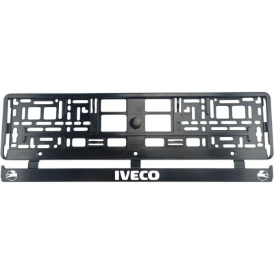 Set 2 bucati, suport numar inmatriculare IVECO foto