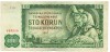 Cehoslovacia 100 Korun 1961, P-91, Seria 103220 - Bancnota Veche de Colectie
