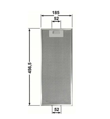 Filtru de aluminiu lavabil hota incorporabila Whirlpool AKR749 - 1 buc foto