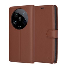 Husa Xiaomi 14 Ultra Techsuit Leather Folio, maro