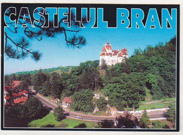 bnk cp Castelul Bran - Vedere - necirculata