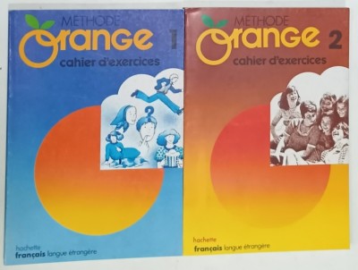 METHODE ORANGE , CAHIERS D &amp;#039;EXERCICES , VOLUMELE I - II , 1978 foto