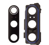 Geam Camera Xiaomi Mi 9, Blue + Rama, Calitate Superioara