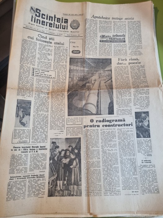 scanteia tineretului 31 ianuarie 1961-santierul naval oltenia,art. galati