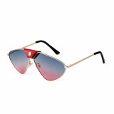 Ochelari de soare Mbrands, aviator Auriu/Albastru