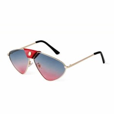 Ochelari de soare Mbrands, aviator Auriu/Albastru