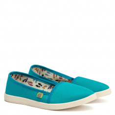 Espadrile CANVAS, Turcoaz