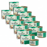 Schesir cat Salads &amp;amp; Pok&eacute; filet de pui cu goji și spanac 12 x 85 g