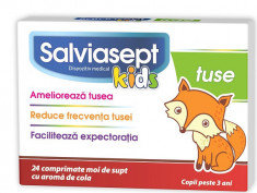 Salviasept kids tuse 24cpr moi de supt foto