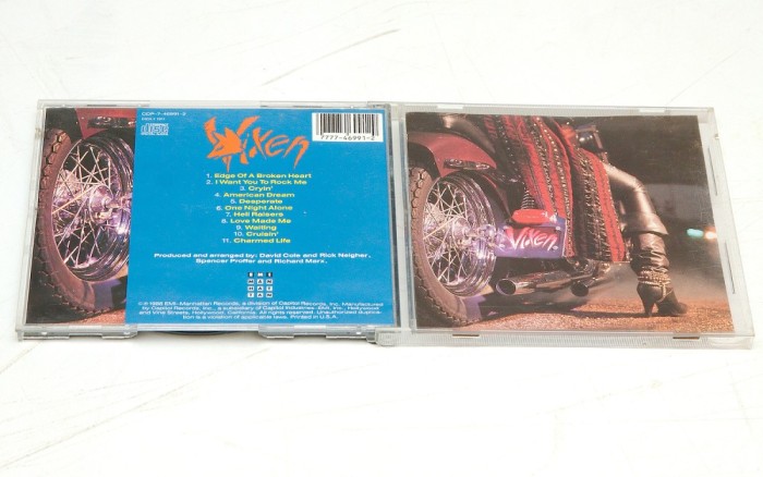Vixen &ndash; Vixen - CD audio original