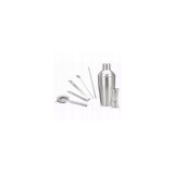 Set shaker pentru bar, 6 elemente, inox, argintiu, Kinghoff