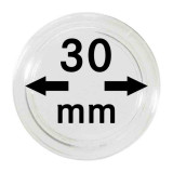 Capsule pentru monede - 10 buc. in cutie - 30 mm dimensiune intrare