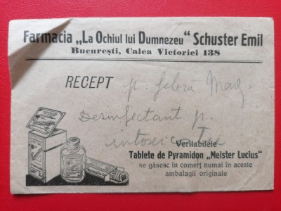 Farmacia La Ochiul lui Dumnezeu Schuster Emil Bucuresti Calea Victoriei foto