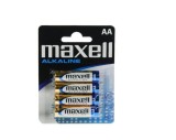 Baterie Maxell Alkaline AA R6 1,5V alcalina set 4 buc.