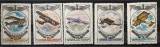 PC321 - U.R.S.S. / URSS 1976 Aviatie/ Avioane, serie MNH, 5v