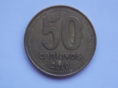 50 CENTAVOS 2010 ARGENTINA foto