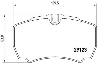 BREMBO P A6 023 PRIME LINE set placute frana,frana disc foto