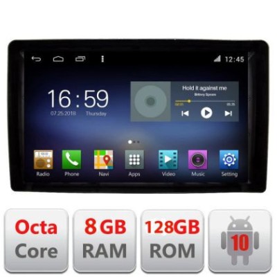 Navigatie universala 2din-2 Octa Core cu Android Radio Bluetooth Internet GPS WIFI DSP 8+128GB 4G CarStore Technology foto