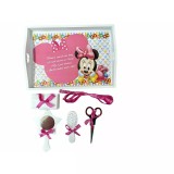 Cumpara ieftin Tavita Turta cu 6 Piese - Baby Minnie - TPT01 Alb cu Roz