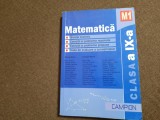 Marius Burtea, Georgeta Burtea - Matematica, M1. Clasa a IX-a