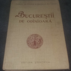 I IONASCU - BUCURESTII DE ODINIOARA IN LUMINA SAPATURILOR ARHEOLOGICE 1959