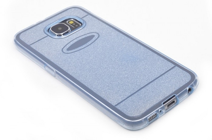 Husa Pentru SAMSUNG Galaxy S4 - Luxury Glitter TSS, Albastru