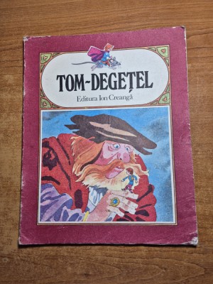 carte pentru copii - tom degetel - din anul 1986 foto
