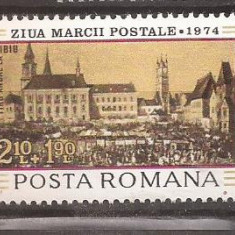 LP 863 Romania - 1974 - Ziua marcii postale romanesti, Nestampilat