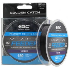 Fir Monofilament Golden Catch Verte-X Feeder Venom, 0.261, 7.4kg, 150m foto
