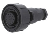 Conector circular BULGIN 12 pini mufă mamă IP68 6-8mm