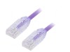 Patch cord UTP Cat6a LSZH Violet 1m 28AWG